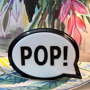 Kate Spade POP! Patent Leather Crossbody Pop Art Balloon Bubble Novelty Bag
